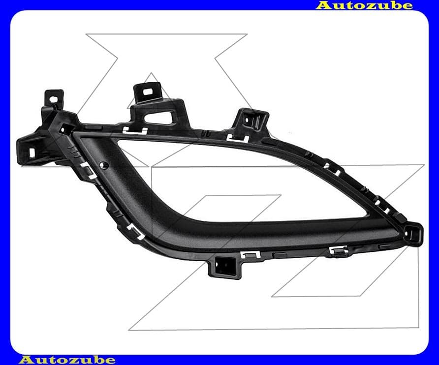 Első lökhárító rács jobb, ködlámpás Első lökhárító rács jobb, ködlámpás