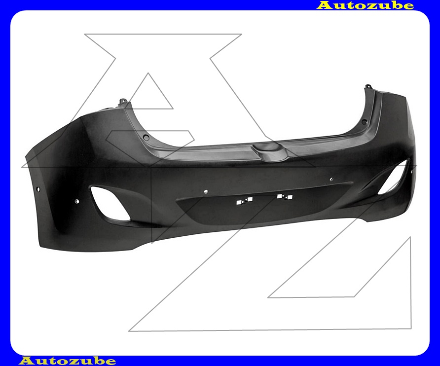 Hátsó lökhárító Hátsó lökhárító