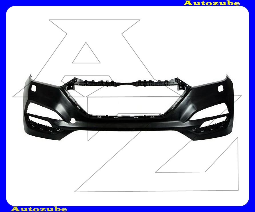 Első lökhárító fényezhető, nappali fényes, fényszórómosós Első lökhárító fényezhető, nappali fényes, fényszórómosós