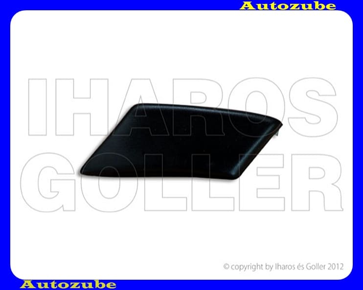 Sárvédő díszléc jobb hátsó fekete Sárvédő díszléc jobb hátsó fekete