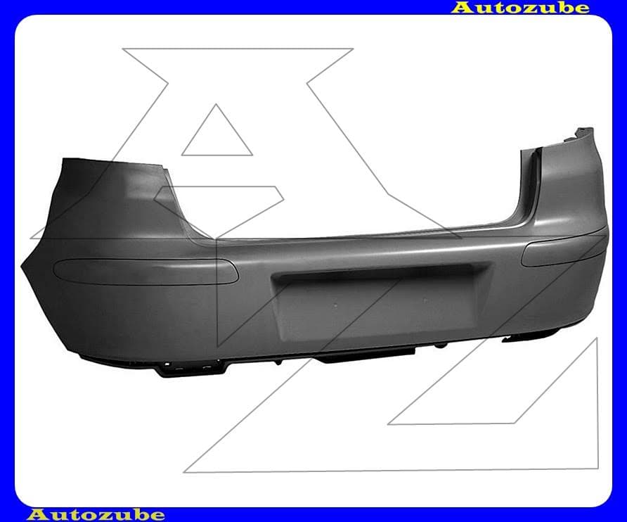 Hátsó lökhárító alapozott Hátsó lökhárító alapozott