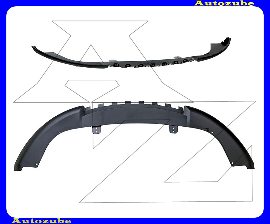 Első lökhárító alatti spoiler, koptató Első lökhárító alatti spoiler, koptató