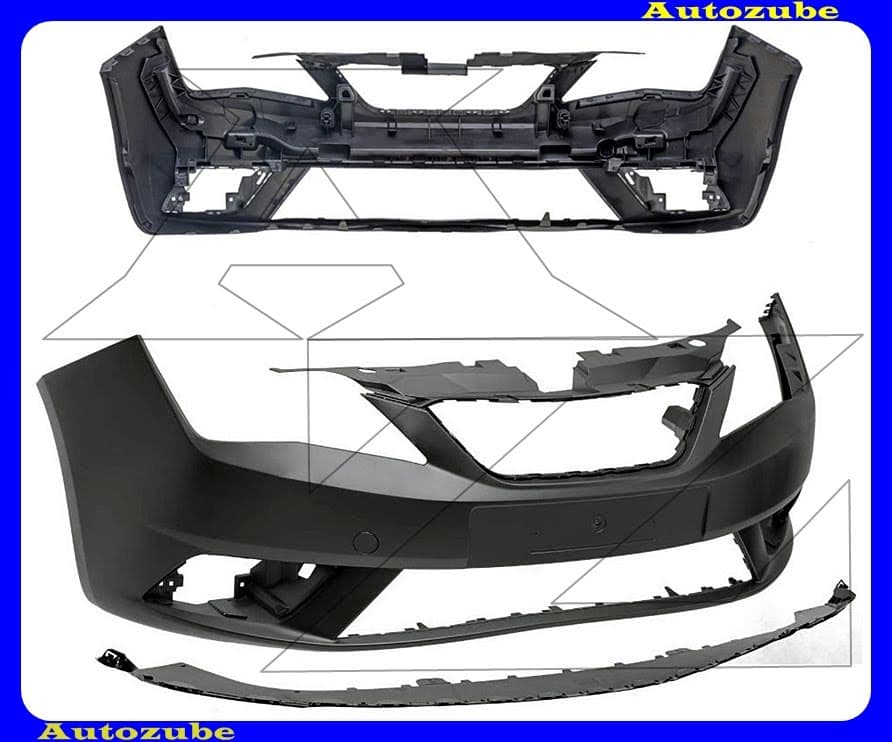 Első lökhárító alapozott Első lökhárító alapozott