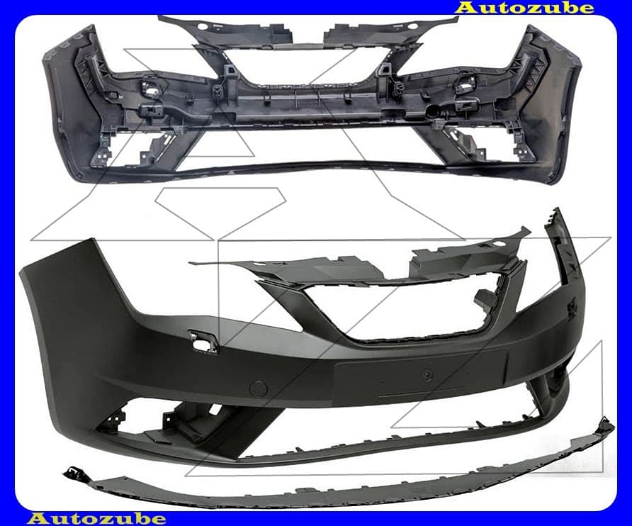 Első lökhárító alapozott, fényszórómosós /RENDELÉSRE/ Első lökhárító alapozott, fényszórómosós /RENDELÉSRE/