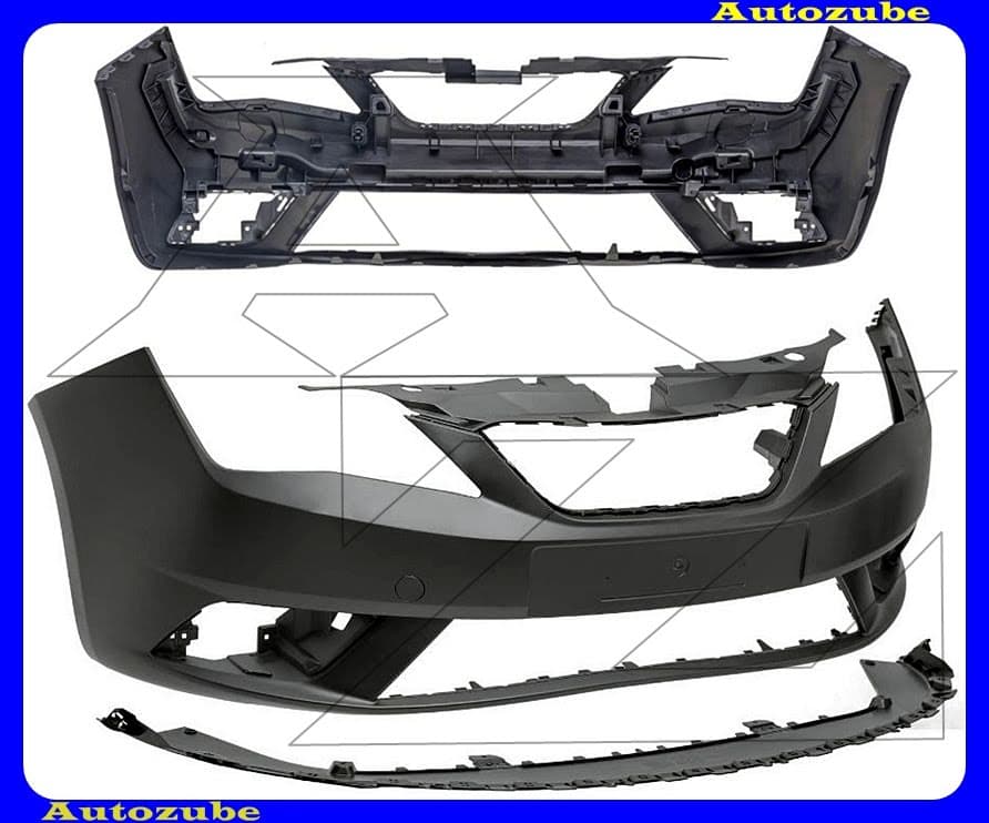 Első lökhárító alapozott Első lökhárító alapozott