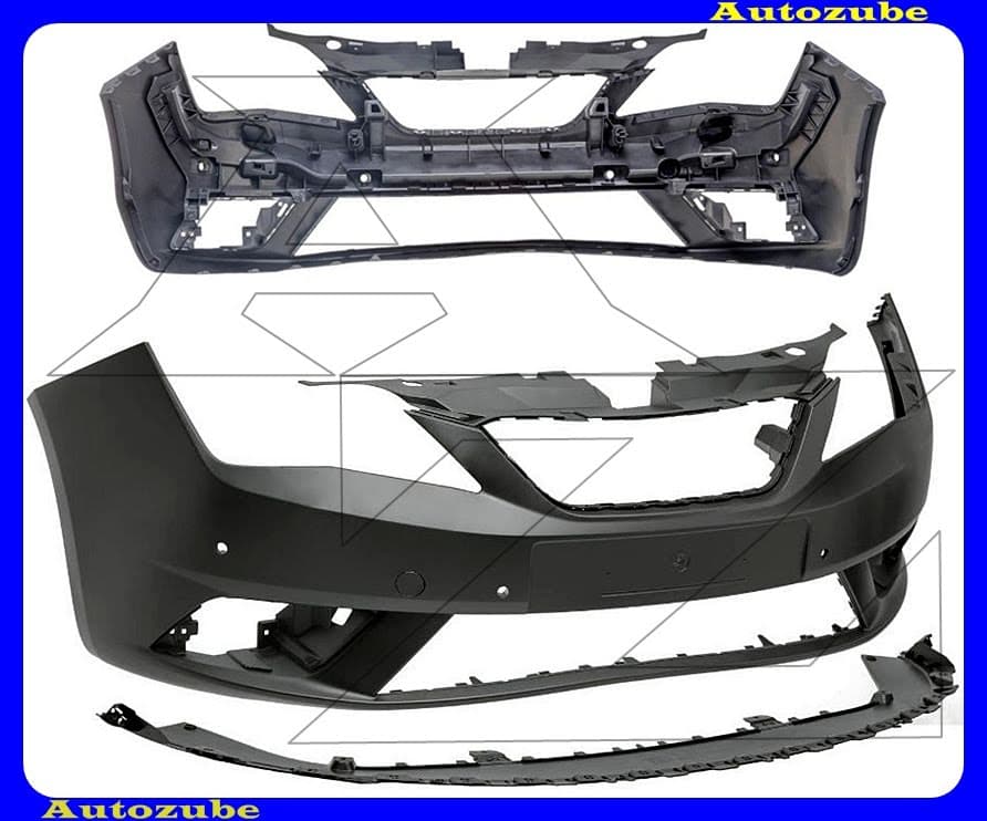 Első lökhárító alapozott, szenzoros /RENDELÉSRE/ Első lökhárító alapozott, szenzoros /RENDELÉSRE/