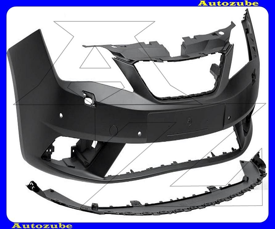 Első lökhárító alapozott, szenzoros és fényszórómosós Első lökhárító alapozott, szenzoros és fényszórómosós