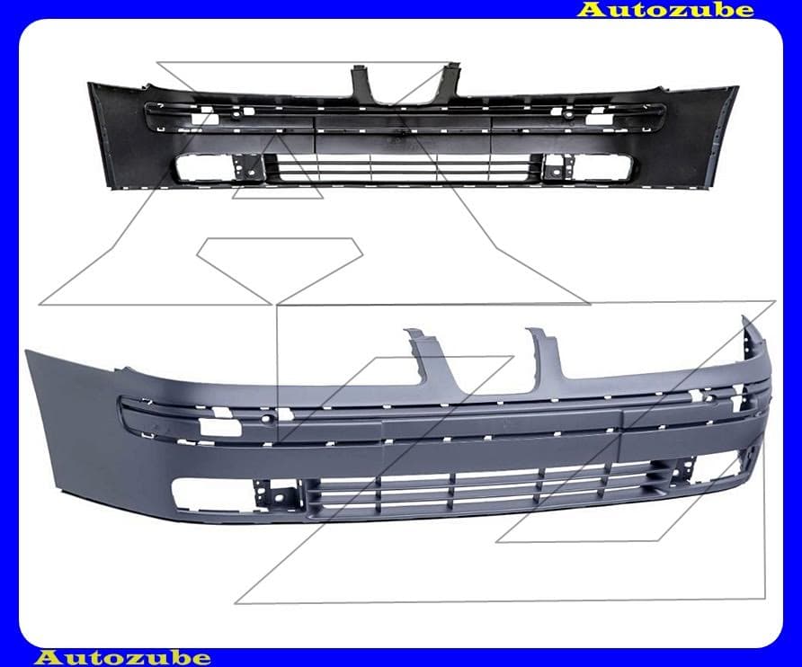 Első lökhárító alapozott Első lökhárító alapozott