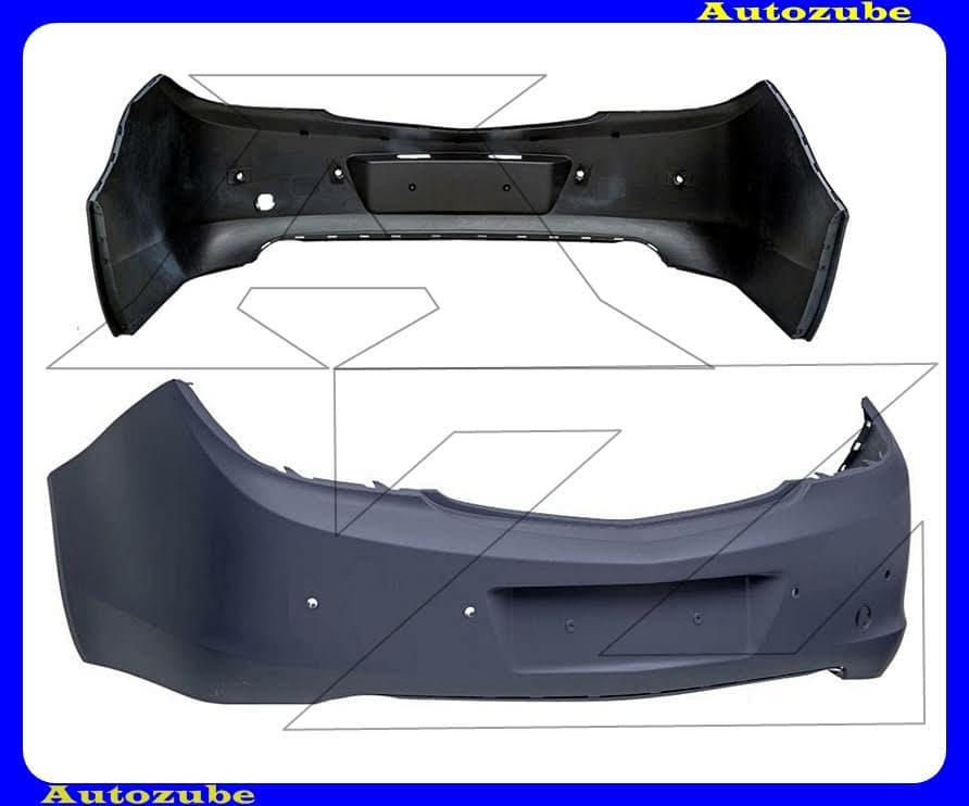 Hátsó lökhárító Hátsó lökhárító