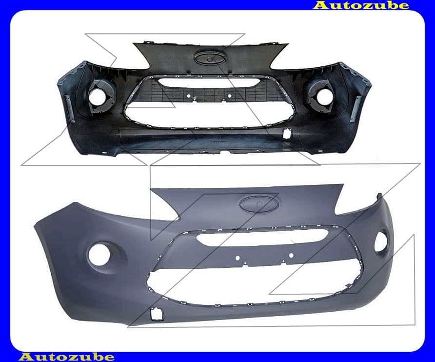 Első lökhárító alapozott Első lökhárító alapozott