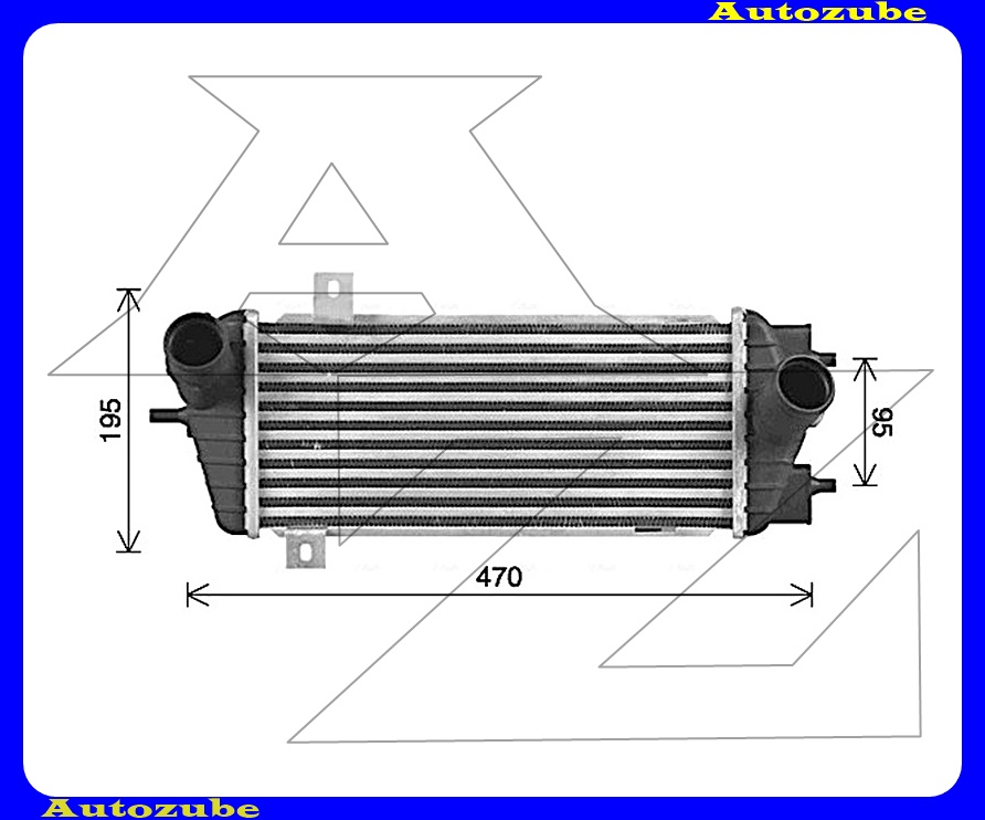 Intercooler, levegőhűtő Intercooler, levegőhűtő