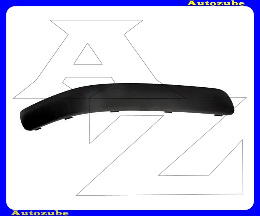 Első lökhárító díszléc jobb, fekete Első lökhárító díszléc jobb, fekete