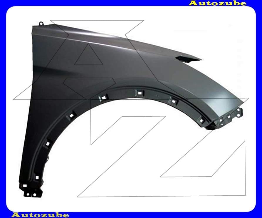 Első sárvédő jobb, kerékív lyukkal Első sárvédő jobb, kerékív lyukkal