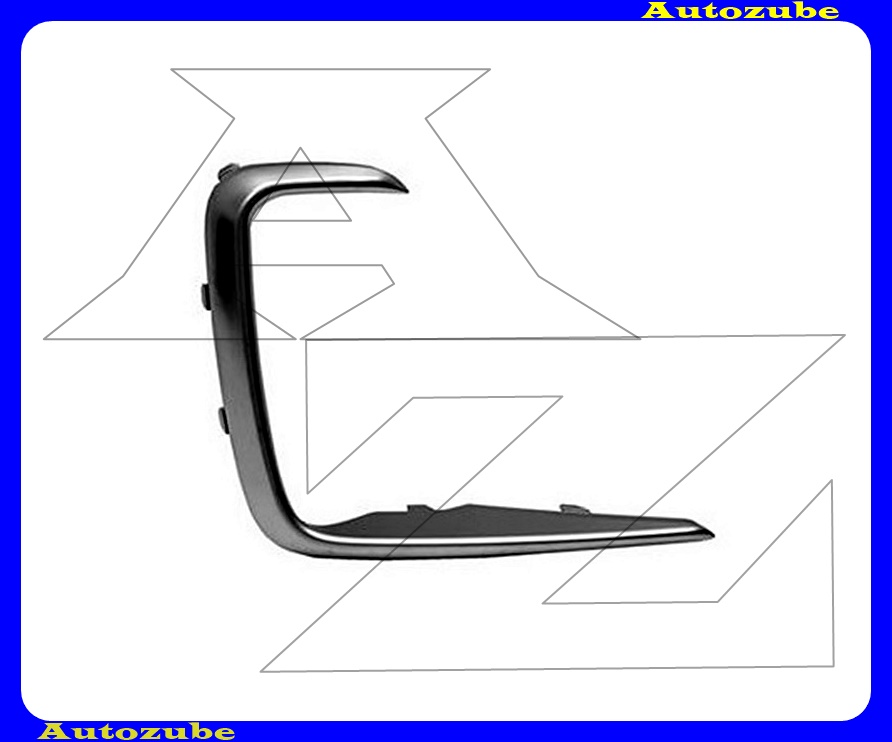 Első lökhárító ködlámpa keret bal, króm Első lökhárító ködlámpa keret bal, króm