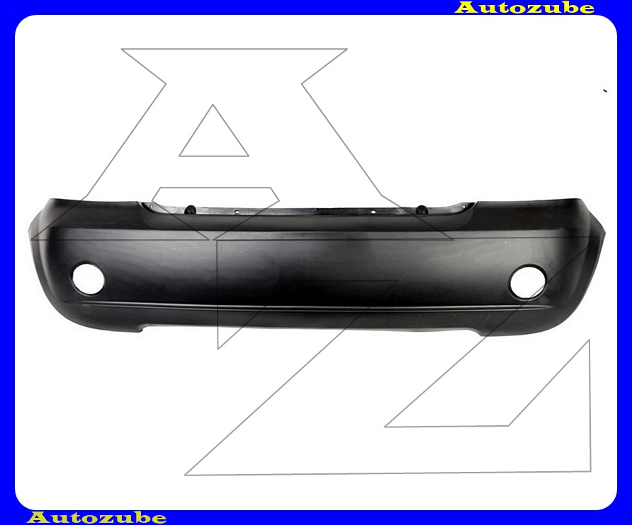 Hátsó lökhárító fekete Hátsó lökhárító fekete