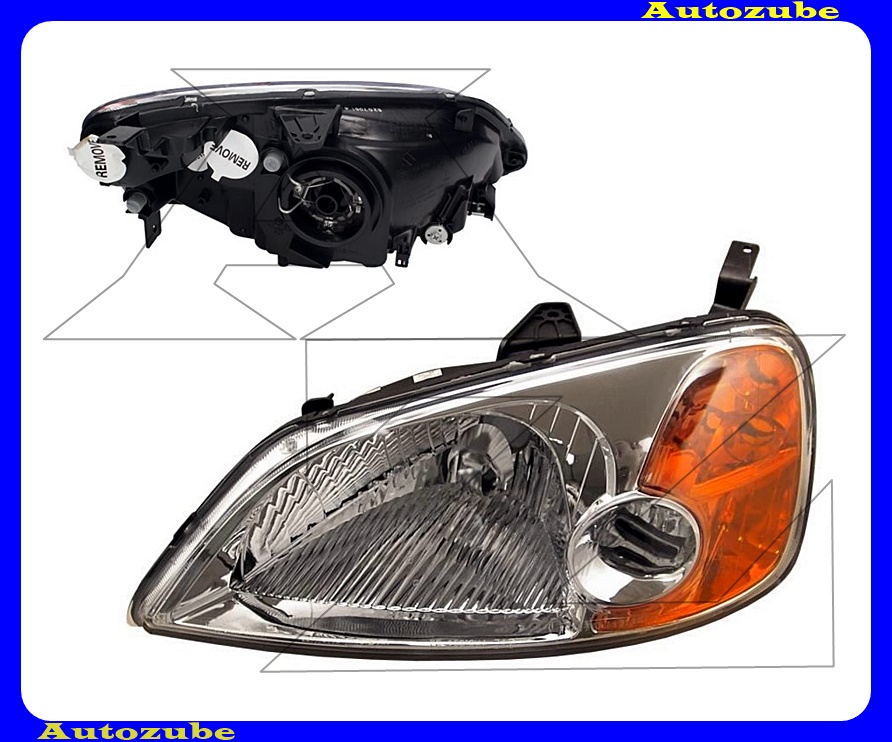 Fényszóró bal Fényszóró bal