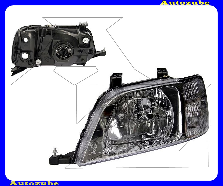 Fényszóró bal (H4) (motor nélkül) {DEPO} /RENDELÉSRE/ Fényszóró bal (H4) (motor nélkül) {DEPO} /RENDELÉSRE/