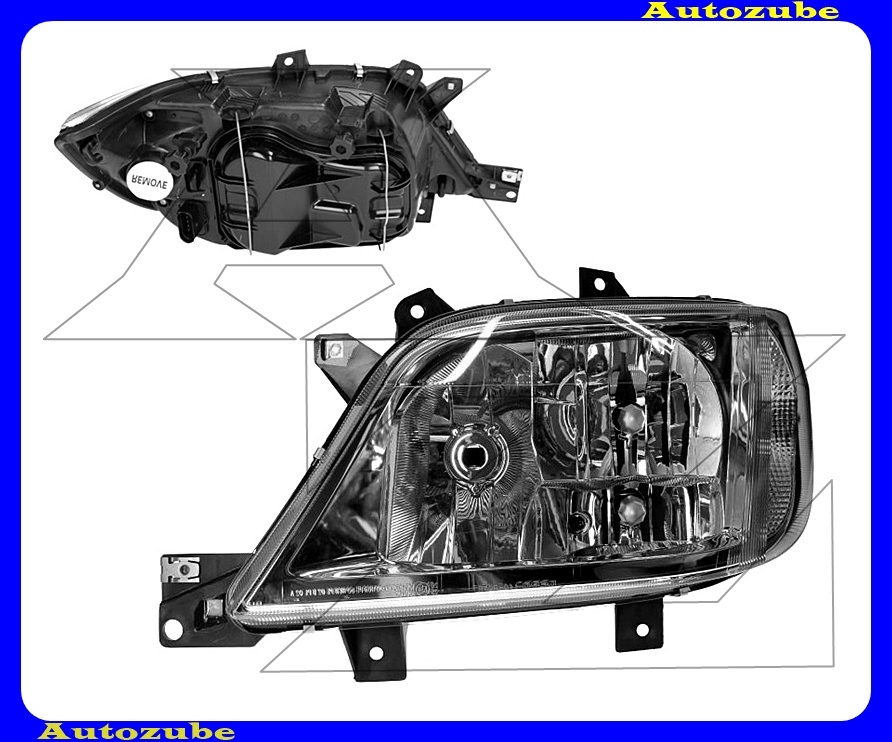Fényszóró bal Fényszóró bal