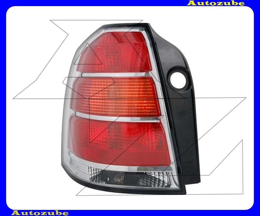 Hátsó lámpa bal (foglalat nélkül) {DEPO} Hátsó lámpa bal (foglalat nélkül) {DEPO}