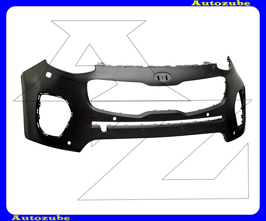 Első lökhárító alapozott, szenzoros és fényszórómosós Első lökhárító alapozott, szenzoros és fényszórómosós