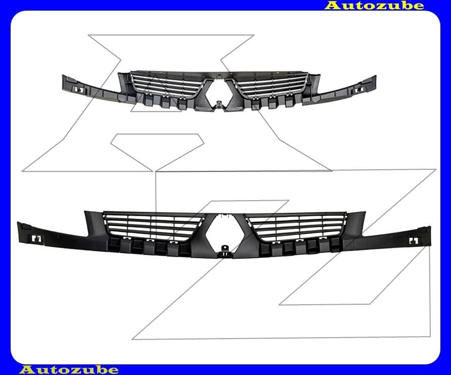 Hűtődíszrács belső rész Hűtődíszrács belső rész