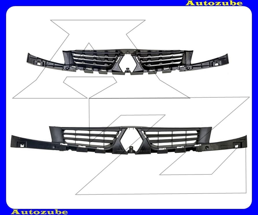 Hűtődíszrács belső rész Hűtődíszrács belső rész