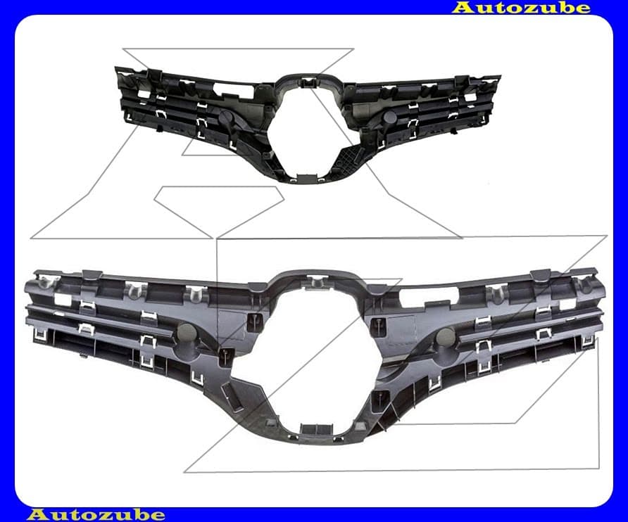 Hűtődíszrács belső rész Hűtődíszrács belső rész