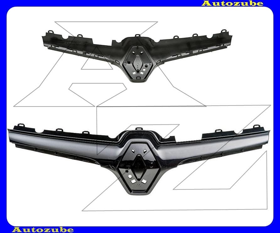 Hűtődíszrács külső rész Hűtődíszrács külső rész