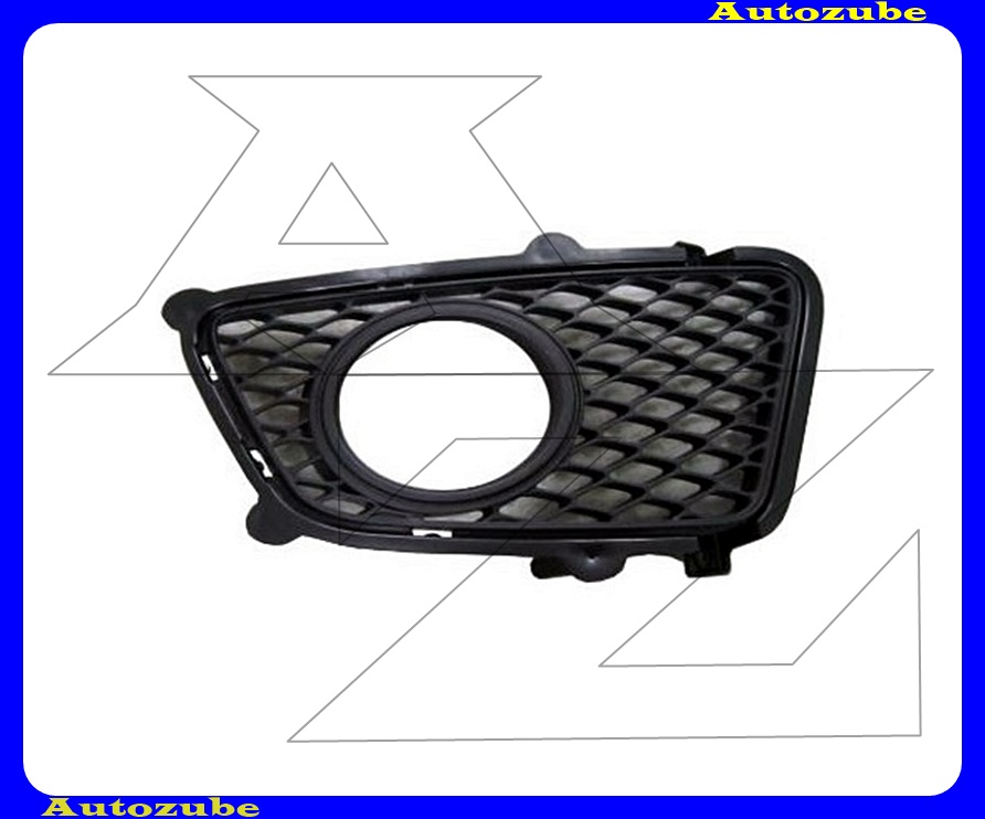 Első lökhárító rács jobb ködlámpás, fekete Első lökhárító rács jobb ködlámpás, fekete