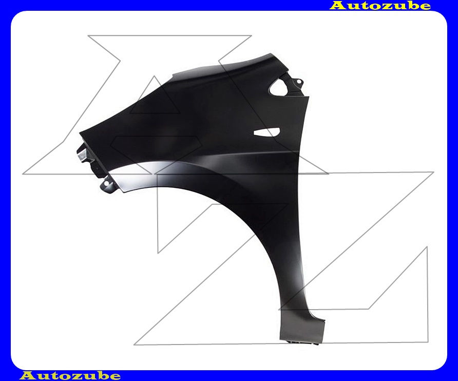 Első sárvédő bal, oldalvillogós Első sárvédő bal, oldalvillogós