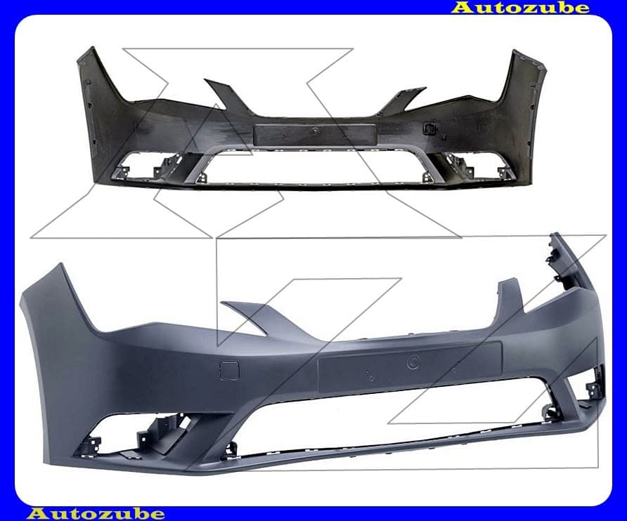 Első lökhárító alapozott Első lökhárító alapozott