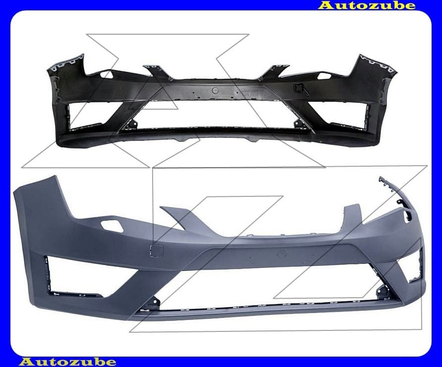 Első lökhárító alapozott Első lökhárító alapozott