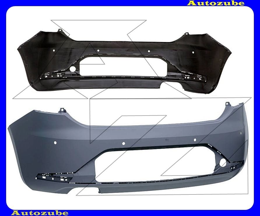 Hátsó lökhárító Hátsó lökhárító