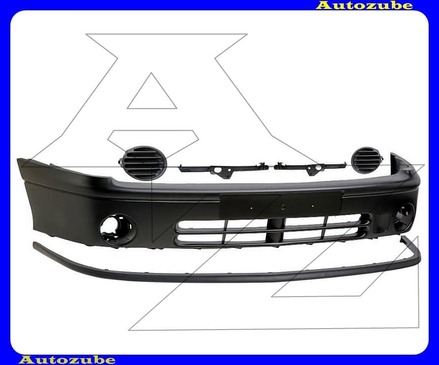 Első lökhárító alapozott Első lökhárító alapozott