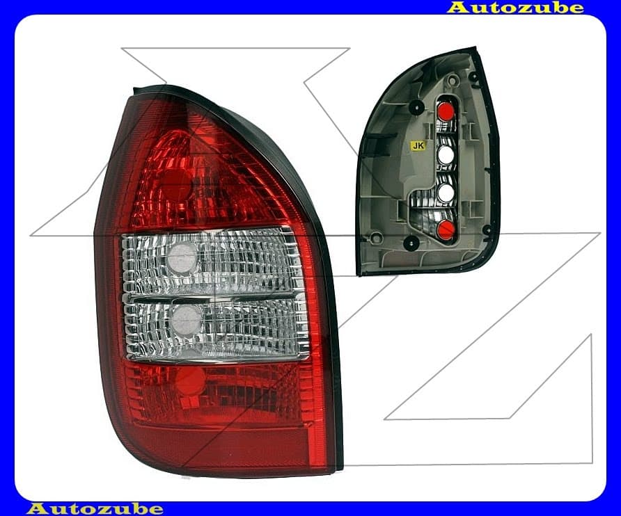 Hátsó lámpa bal, fehér indexes (foglalat nélkül) /YORKA/ /RENDELÉSRE/ Hátsó lámpa bal, fehér indexes (foglalat nélkül) /YORKA/ /RENDELÉSRE/