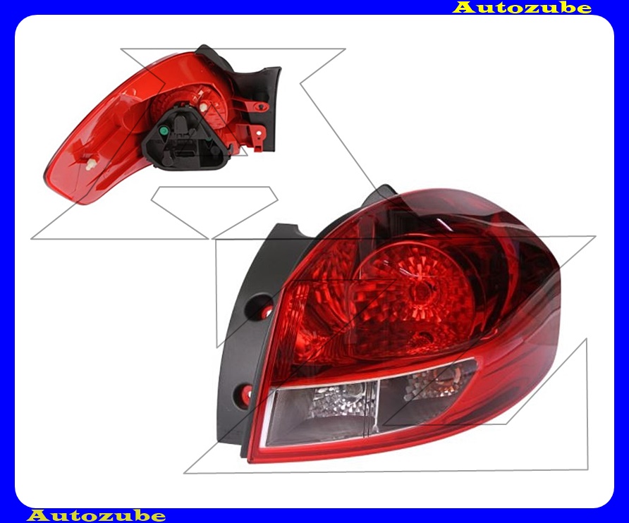 Hátsó lámpa jobb Hátsó lámpa jobb