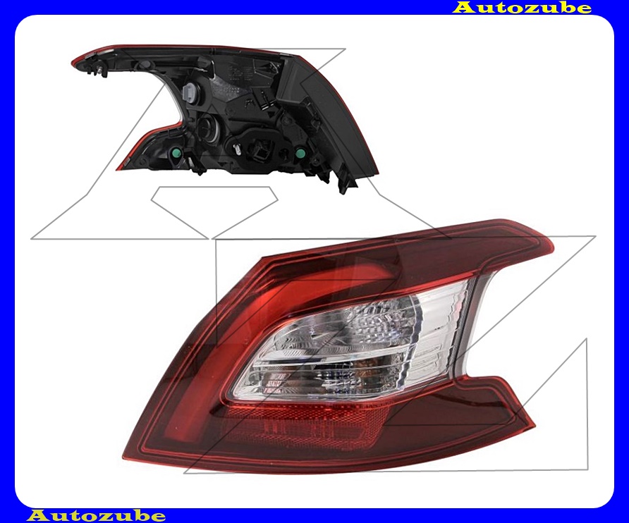 Hátsó lámpa jobb külső Hátsó lámpa jobb külső