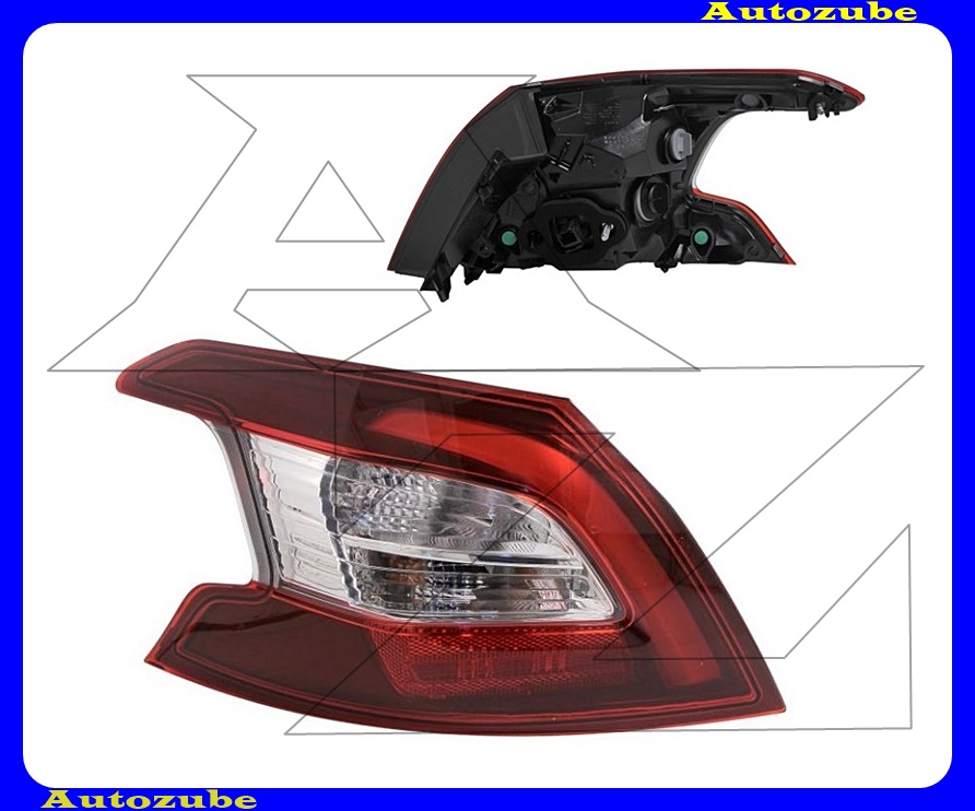 Hátsó lámpa bal külső Hátsó lámpa bal külső