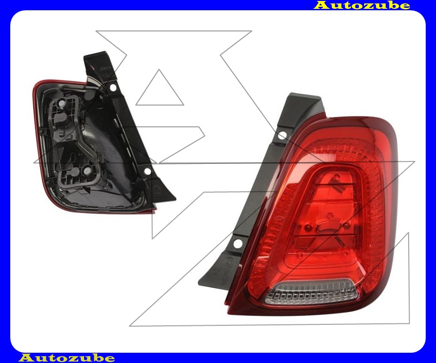 Hátsó lámpa jobb Hátsó lámpa jobb