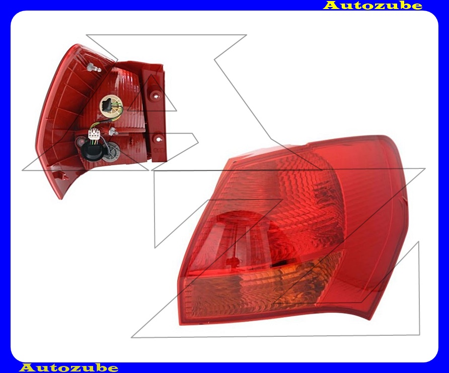 Hátsó lámpa jobb külső (foglalattal) {MAGNETI MARELLI} Hátsó lámpa jobb külső (foglalattal) {MAGNETI MARELLI}