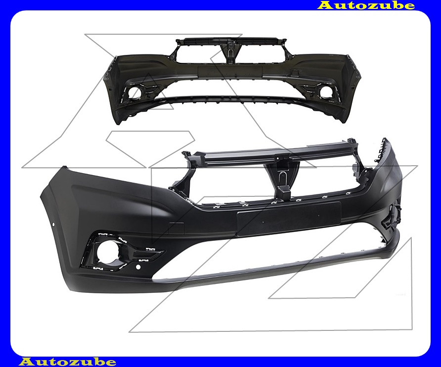 Első lökhárító fényezhető Első lökhárító fényezhető