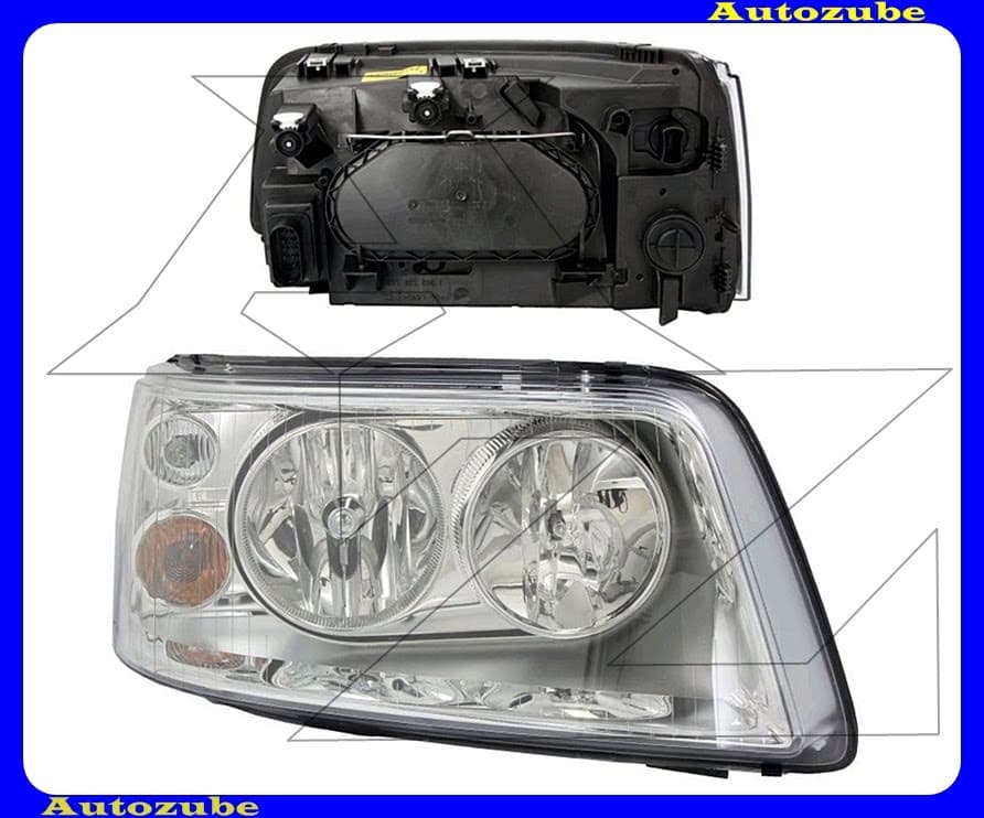 Fényszóró jobb (H7/H1) motorral {MAGNETI MARELLI} /RENDELÉSRE/ Fényszóró jobb (H7/H1) motorral {MAGNETI MARELLI} /RENDELÉSRE/