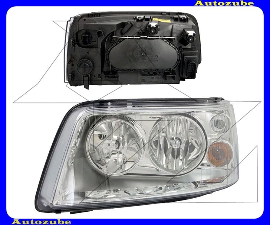 Fényszóró bal (H7/H1) motorral {MAGNETI MARELLI} /RENDELÉSRE/ Fényszóró bal (H7/H1) motorral {MAGNETI MARELLI} /RENDELÉSRE/