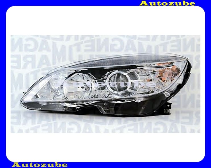 Fényszóró bal sárga indexes (H7/H7) motorral {MAGNETI MARELLI} Fényszóró bal sárga indexes (H7/H7) motorral {MAGNETI MARELLI}