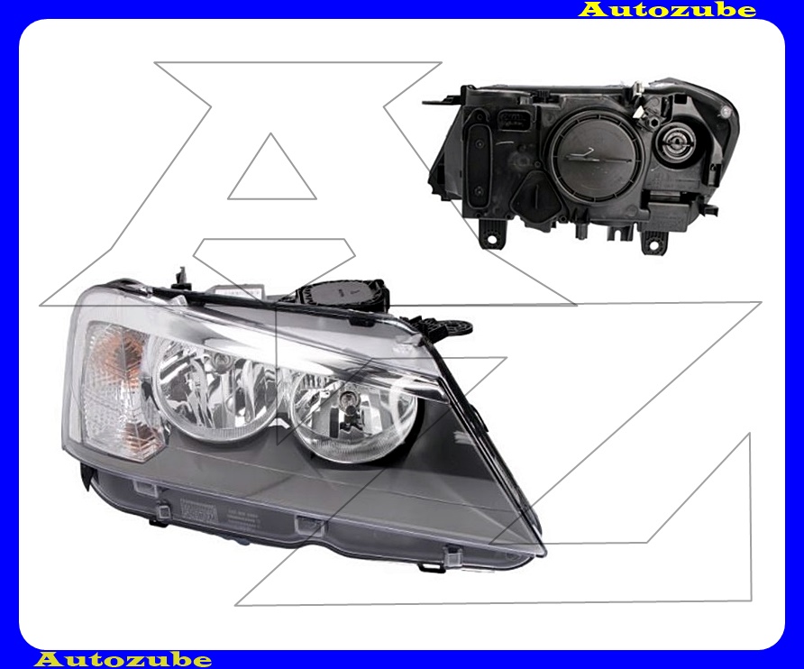 Fényszóró jobb (H7/H7) motorral {MAGNETI MARELLI} Fényszóró jobb (H7/H7) motorral {MAGNETI MARELLI}