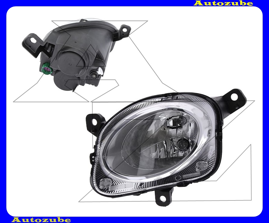 Fényszóró távolsági bal (H7/21/5W) nappali fénnyel {MAGNETI MARELLI} Fényszóró távolsági bal (H7/21/5W) nappali fénnyel {MAGNETI MARELLI}