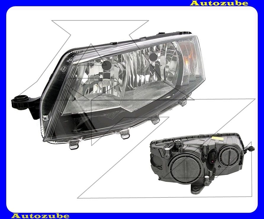 Fényszóró bal (H7/H15) nappali fénnyel, motorral {MAGNETI MARELLI} Fényszóró bal (H7/H15) nappali fénnyel, motorral {MAGNETI MARELLI}