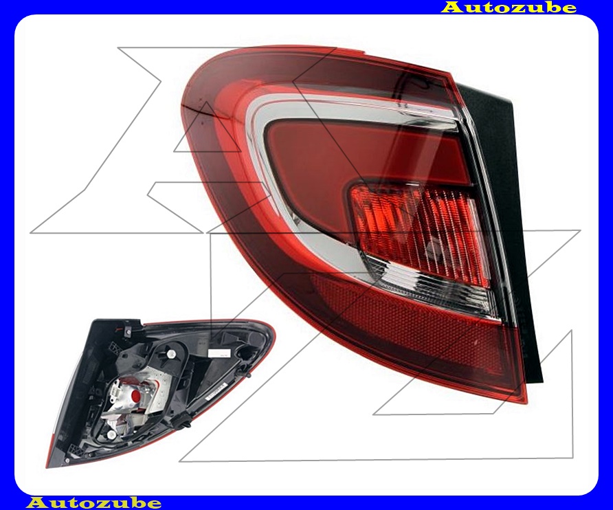 Hátsó lámpa bal külső Hátsó lámpa bal külső