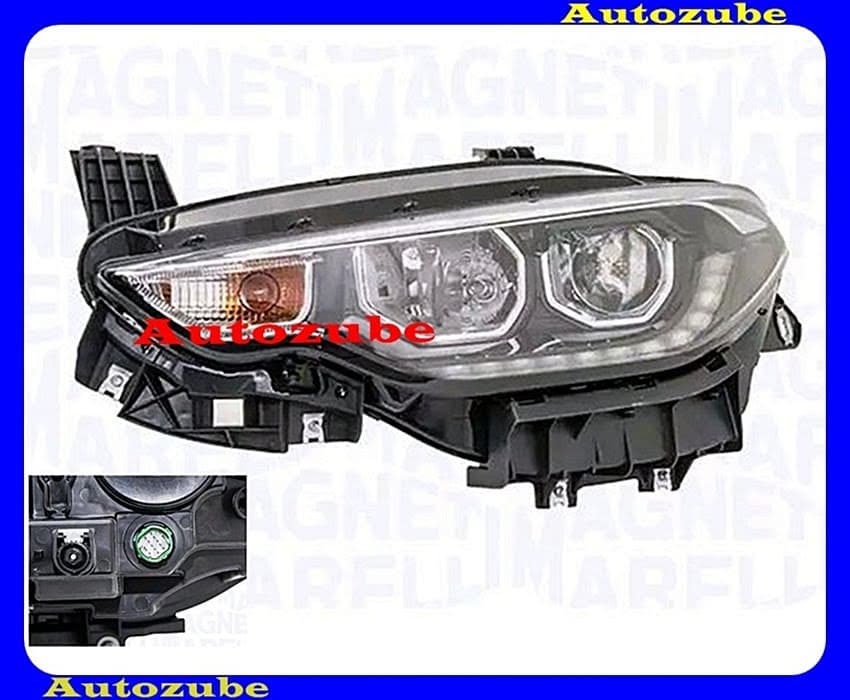 Fényszóró bal (2xH7/LED) motorral {MAGNETI MARELLI} Fényszóró bal (2xH7/LED) motorral {MAGNETI MARELLI}