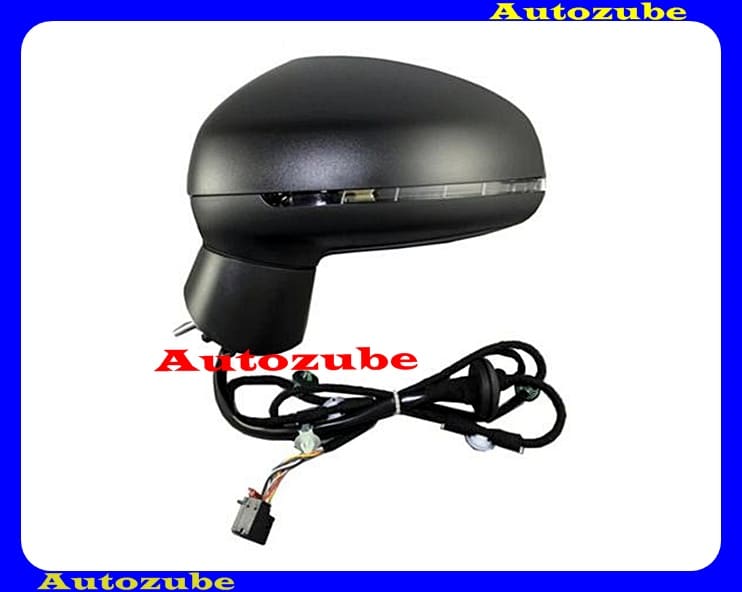 Visszapillantó tükör bal, elektromos, fűthető-aszférikus tükörlappal, fekete borítással, irányjelzővel Visszapillantó tükör bal, elektromos, fűthető-aszférikus tükörlappal, fekete borítással, irányjelzővel